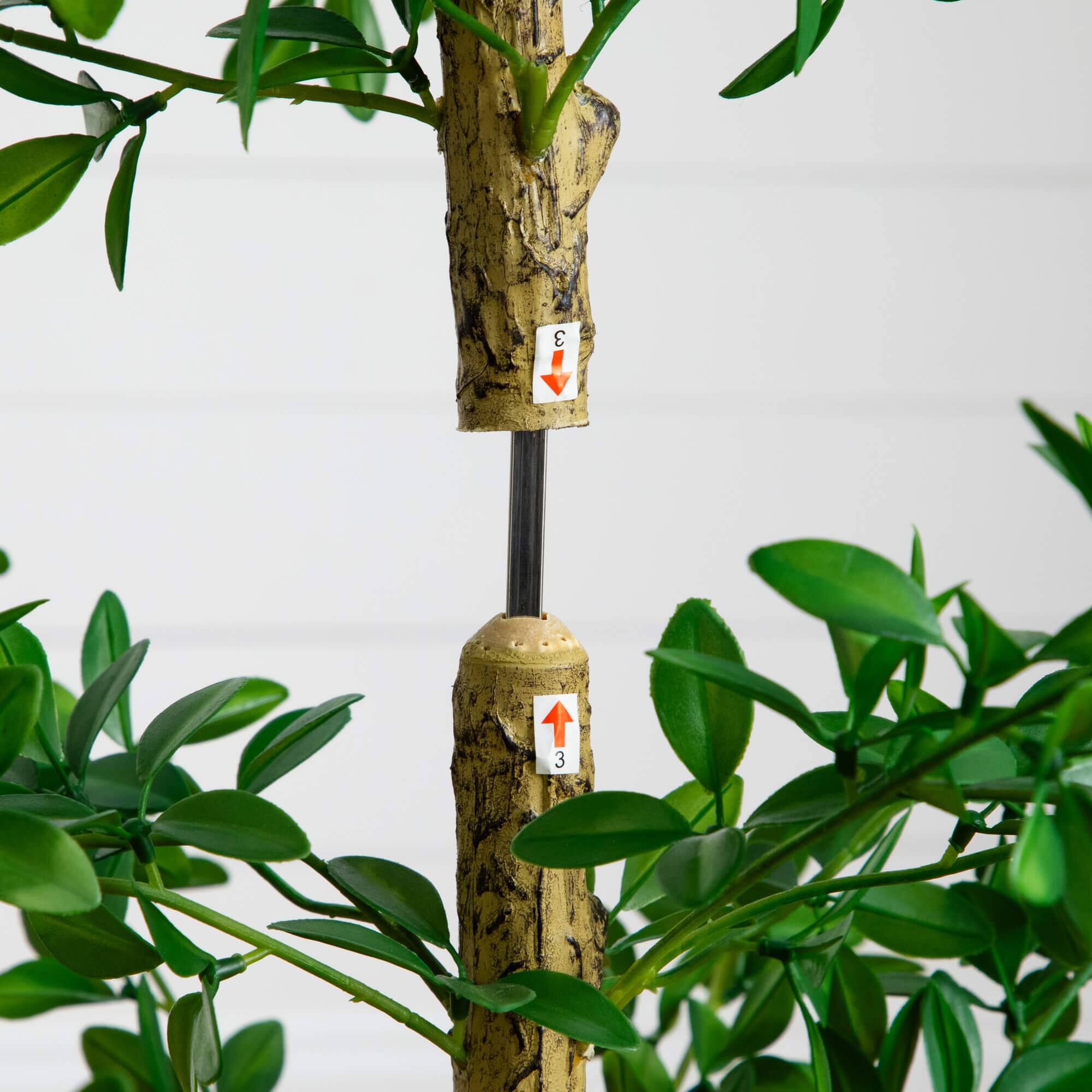 5ft. Artificial Shady Lady Black Olive Tree